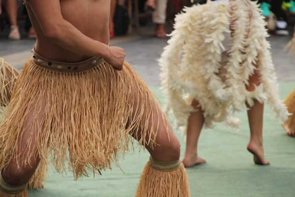 Mares Del Sur Bailan Festival Folclórico Callejero — Foto de Stock