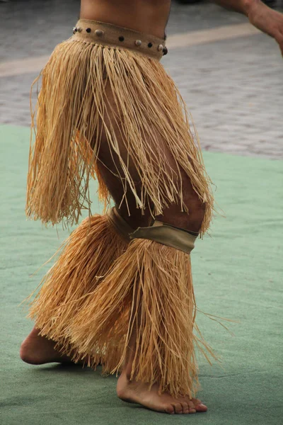 Mares Del Sur Bailan Festival Folclórico Callejero — Foto de Stock