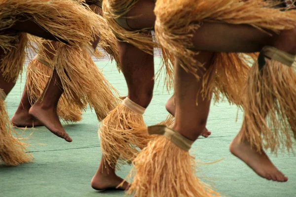 Söderhavet Dans Gata Folkfest — Stockfoto