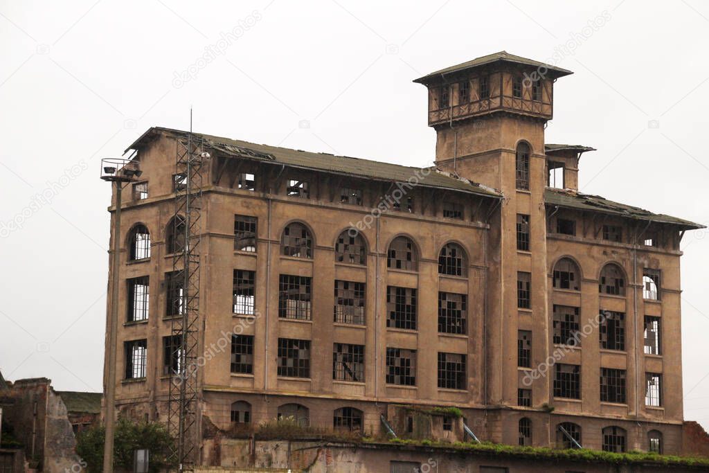 Abandoned factory close to Bilbao