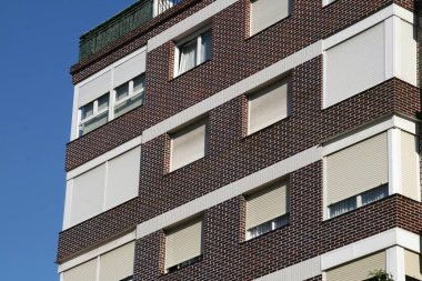 Bilbao şehrinin şehir manzarası