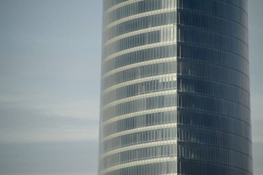 Bilbao şehrinin manzarası