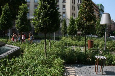 Bilbao şehrinin manzarası