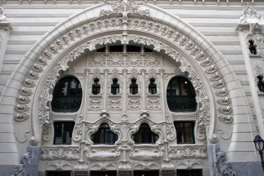 Bilbao şehrinin şehir manzarası