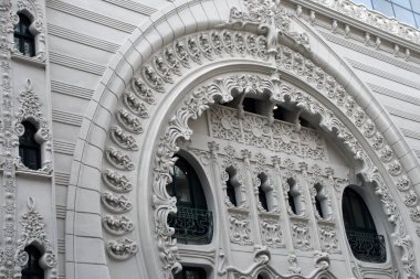 Bilbao şehrinin şehir manzarası