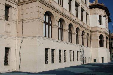 Bilbao şehrinin şehir manzarası