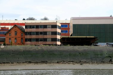 Bilbao şehrinin şehir manzarası