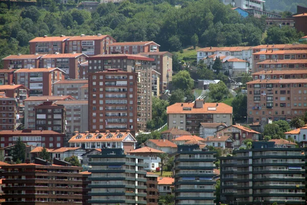 Widok Miasto Bilbao — Zdjęcie stockowe