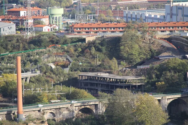 Utsikt Över Staden Bilbao — Stockfoto