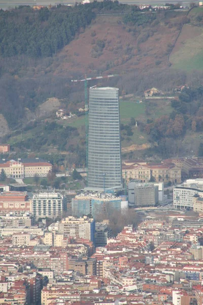 Vista Ciudad Bilbao — Foto de Stock