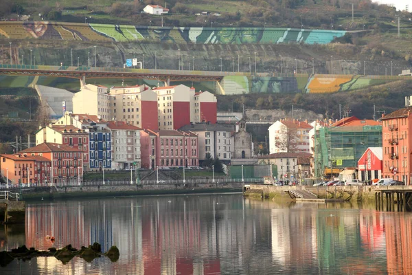 Bilbao Şehrinin Manzarası — Stok fotoğraf