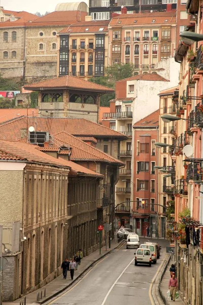 Vista Urbana Ciudad Bilbao — Foto de Stock