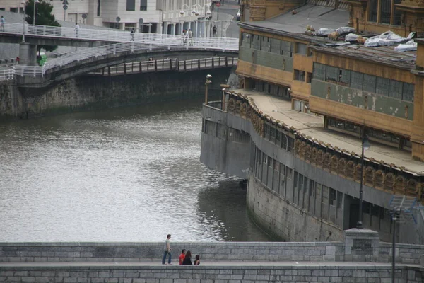 Vue Urbaine Dans Ville Bilbao — Photo