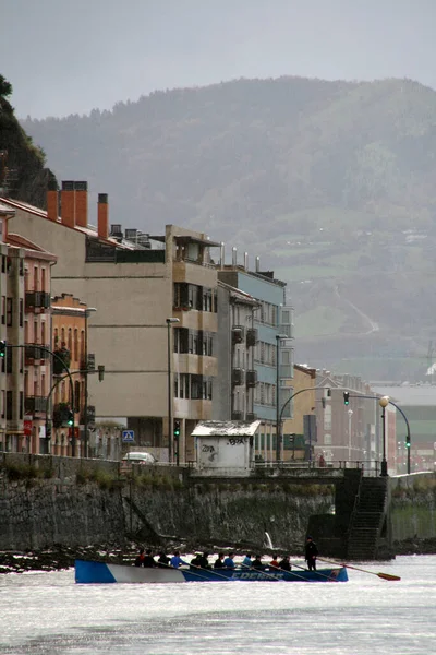 Vista Urbana Cidade Bilbau — Fotografia de Stock