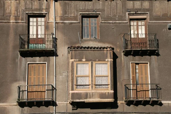 Vista Urbana Nella Città Bilbao — Foto Stock