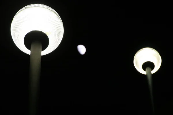Lanterne Dans Environnement Urbain — Photo