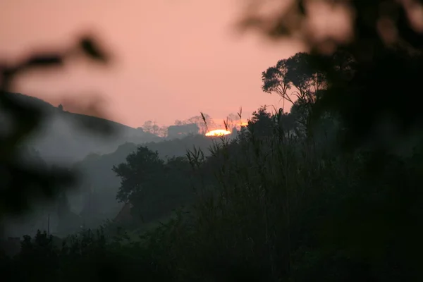 Crepúsculo Dia Verão — Fotografia de Stock