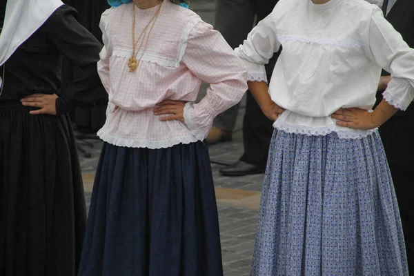 Portugalský Tanec Pouličním Festivalu — Stock fotografie