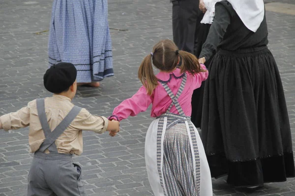 Portugalský Tanec Pouličním Festivalu — Stock fotografie