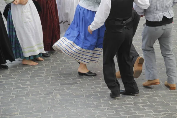 Portugalský Tanec Pouličním Festivalu — Stock fotografie