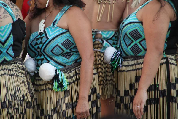 Dançarinos Oceania Festival Rua — Fotografia de Stock