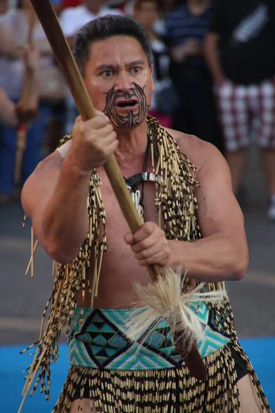 Dancers Oceania Street Festival — Stock Photo, Image
