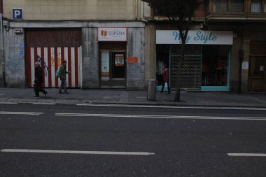 Bilbao sokaklarında halk yarışı