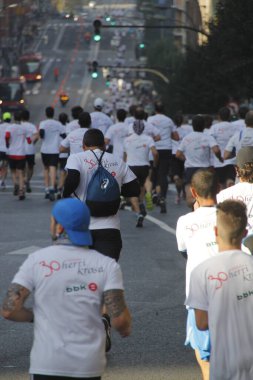 Bilbao sokaklarında halk yarışı