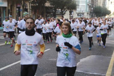 Bilbao sokaklarında popüler bir yarış