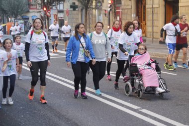 Bilbao sokaklarında popüler bir yarış