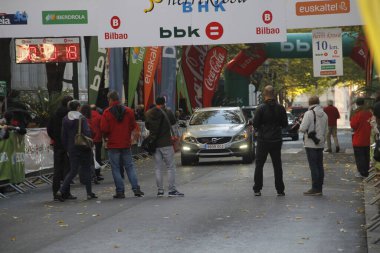 Bilbao sokaklarında popüler bir yarış