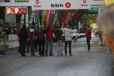 Bilbao sokaklarında popüler bir yarış