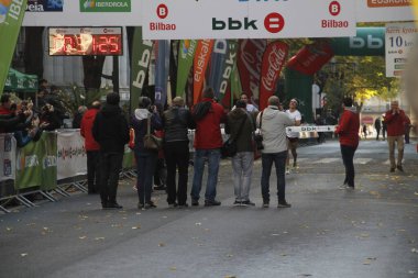 Bilbao sokaklarında popüler bir yarış