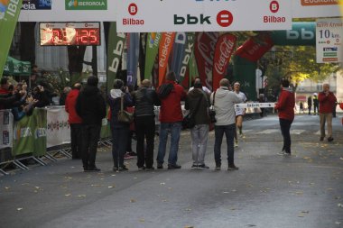 Bilbao sokaklarında popüler bir yarış