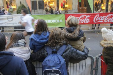 Bilbao sokaklarında popüler bir yarış