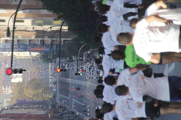 Popuar Race Streets Bilbao — Stock Photo, Image