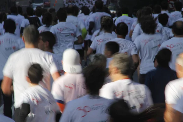 Carrera Popular Las Calles Bilbao — Foto de Stock