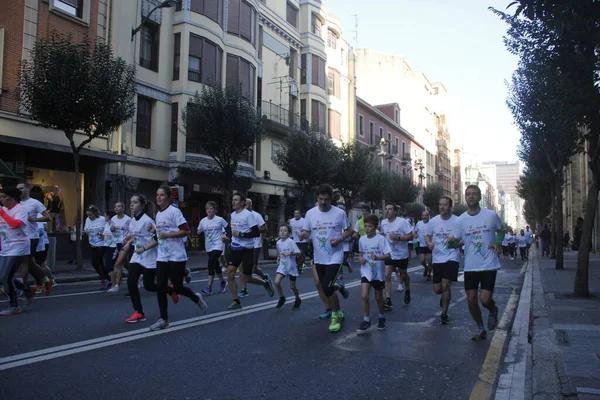 Carrera Popular Las Calles Bilbao — Foto de Stock