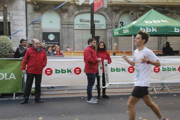 Course Populaire Dans Les Rues Bilbao — Photo