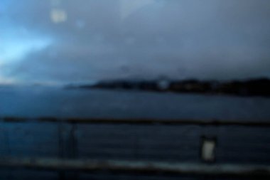 İsveç 'te bir göl manzarası