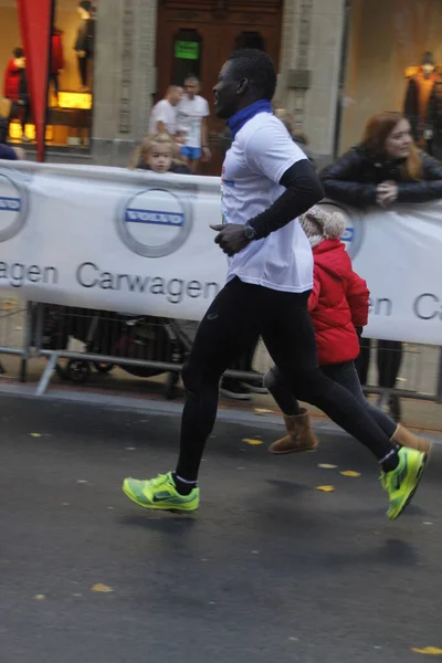 Carrera Popular Las Calles Bilbao — Foto de Stock