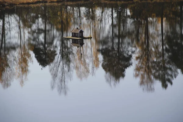 Vista Lago Suecia —  Fotos de Stock