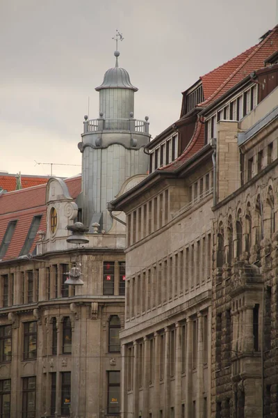 Architecture Downtown Leipzig — Stock Photo, Image