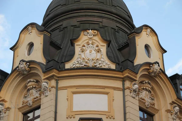 Architektura Centrum Lipska — Zdjęcie stockowe