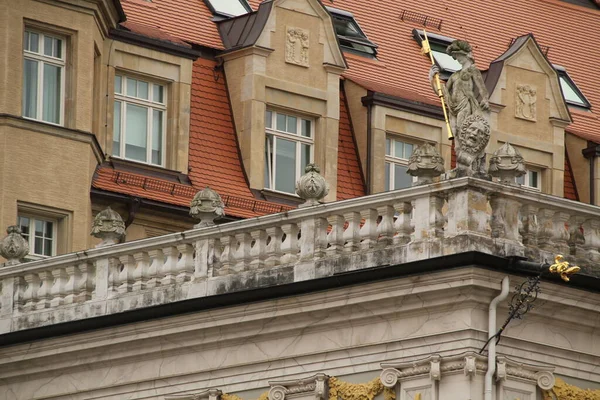 Arquitetura Centro Leipzig — Fotografia de Stock