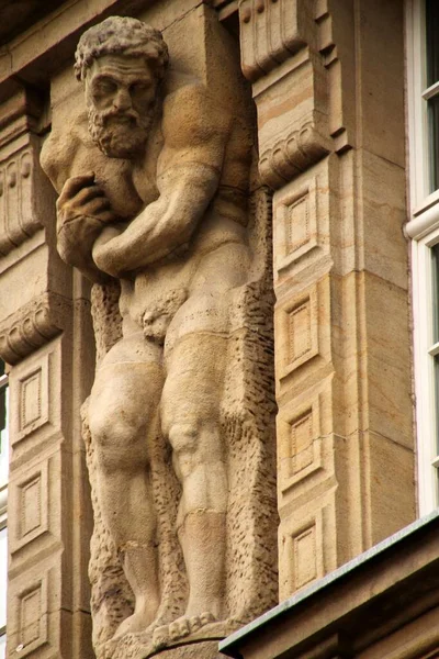 Arquitectura Centro Leipzig — Foto de Stock