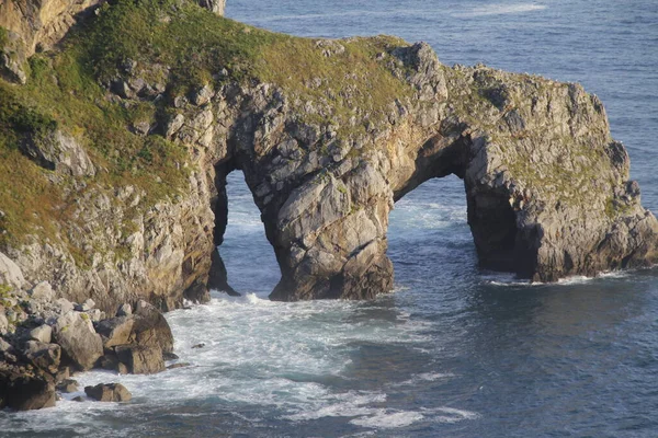 Blick Auf Die Baskische Küste — Stockfoto