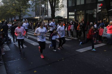 Bilbao sokaklarında popüler bir yarış