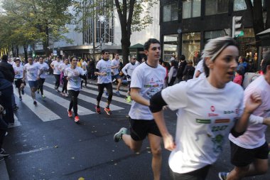 Bilbao sokaklarında popüler bir yarış