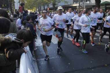 Bilbao sokaklarında popüler bir yarış